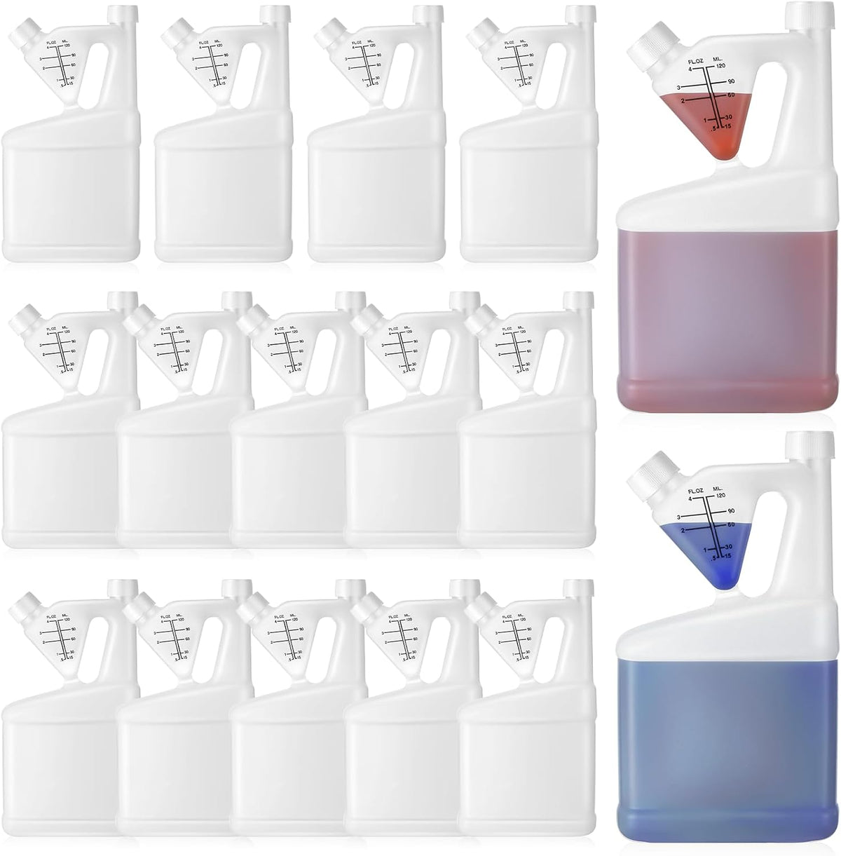 1 Pcs 32oz Tip Measure Container Tip and Pour Measuring Cup, 32oz