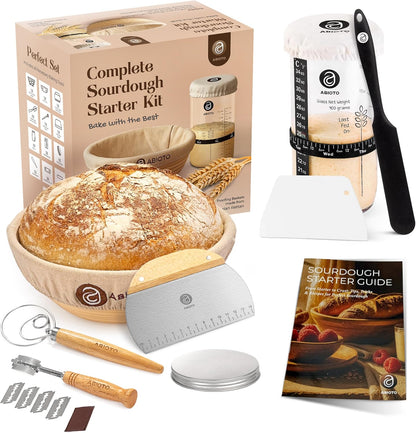Banneton Baskets with Sourdough Bread Baking Supplies