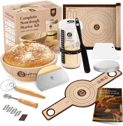 Banneton Baskets with Sourdough Bread Baking Supplies