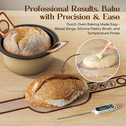Banneton Baskets with Sourdough Bread Baking Supplies
