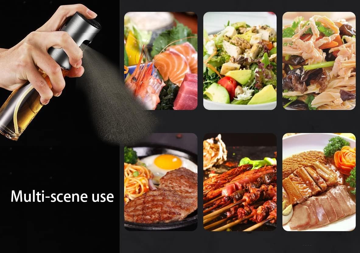 Oil Sprayer for Cooking,100ml Olive Oil Spritzer,Oil Sprayer for Air Fryer, Salad,BBQ,Roasting