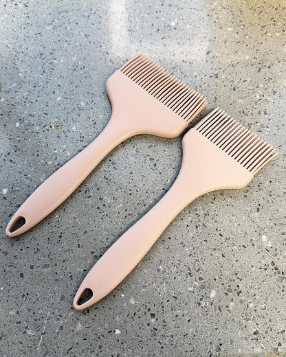 2Pcs Silicone Basting Pastry Brush Cooking Brushes Food Brush – Red
