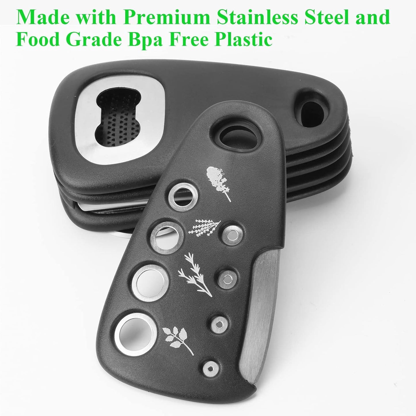 Kitchen Gadgets Set 6 Pieces, Space Saving Cooking Tools Kitchen Accessories-Garlic Grinder, Cheese Grater, Vegetable Peeler, Pizza Cutter, Herb Stripper, Bottle Opener, Gadgets Gift Set (Red)