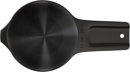 Color Up 2 Cup Measuring Cup, 480ml Stainless Steel Metal, Easy-Pour Spouts, Engraved Markings, Flat Base, Dishwasher Safe, for Dry and Liquid Ingredients