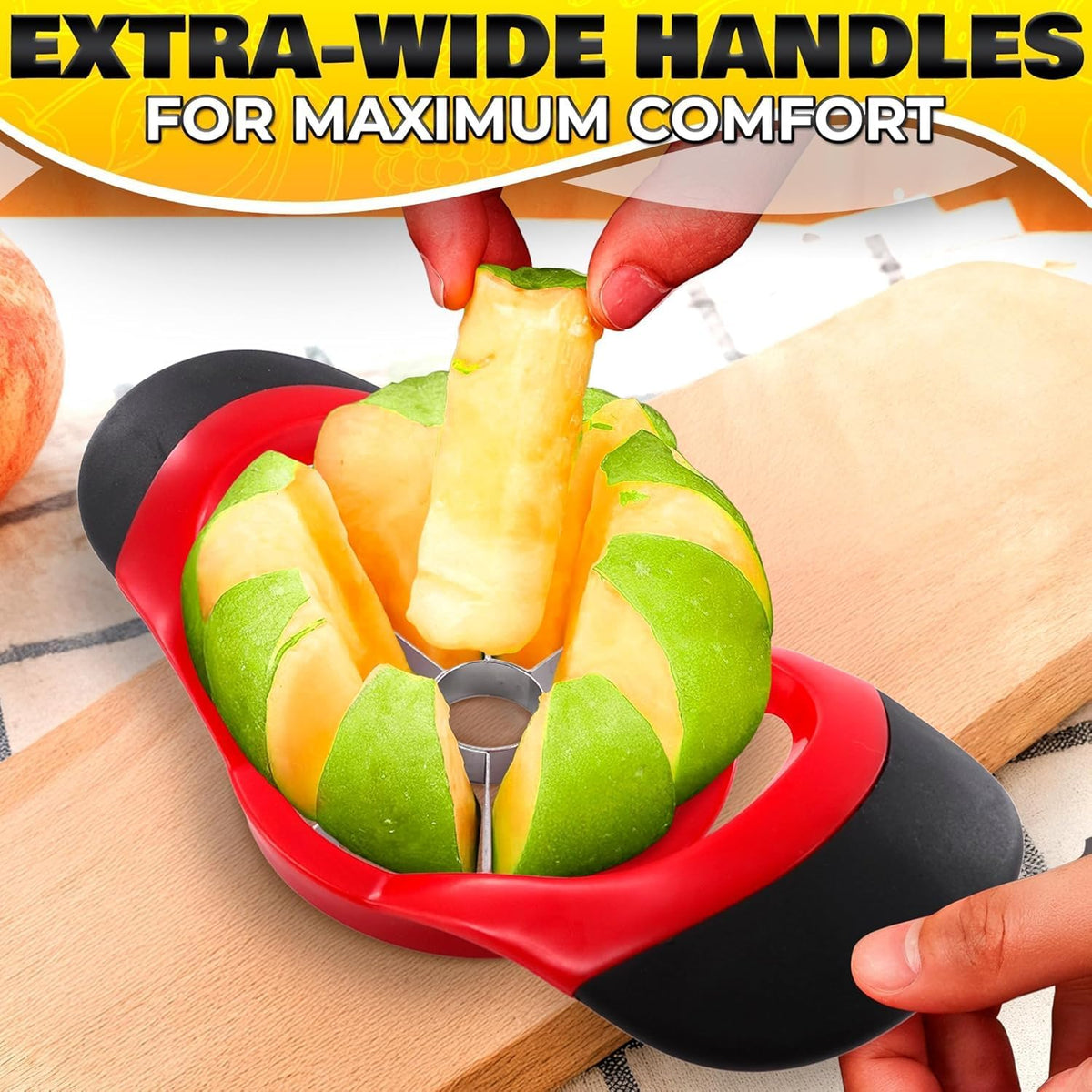 Apple Corer Tool, Stainless Steel Core Remover for Fruit, 7.3 Inches