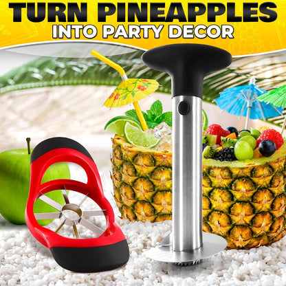 Apple Corer Tool, Stainless Steel Core Remover for Fruit, 7.3 Inches