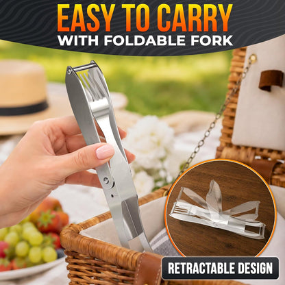 Apple Corer Tool, Stainless Steel Core Remover for Fruit, 7.3 Inches