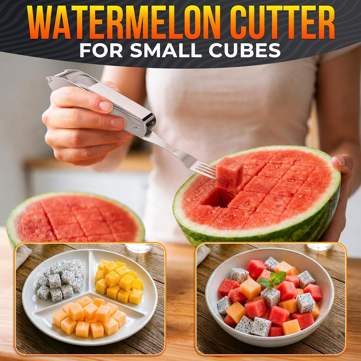 Apple Corer Tool, Stainless Steel Core Remover for Fruit, 7.3 Inches