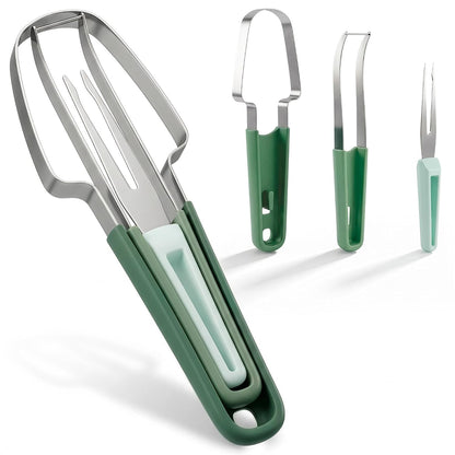 Apple Corer Tool, Stainless Steel Core Remover for Fruit, 7.3 Inches