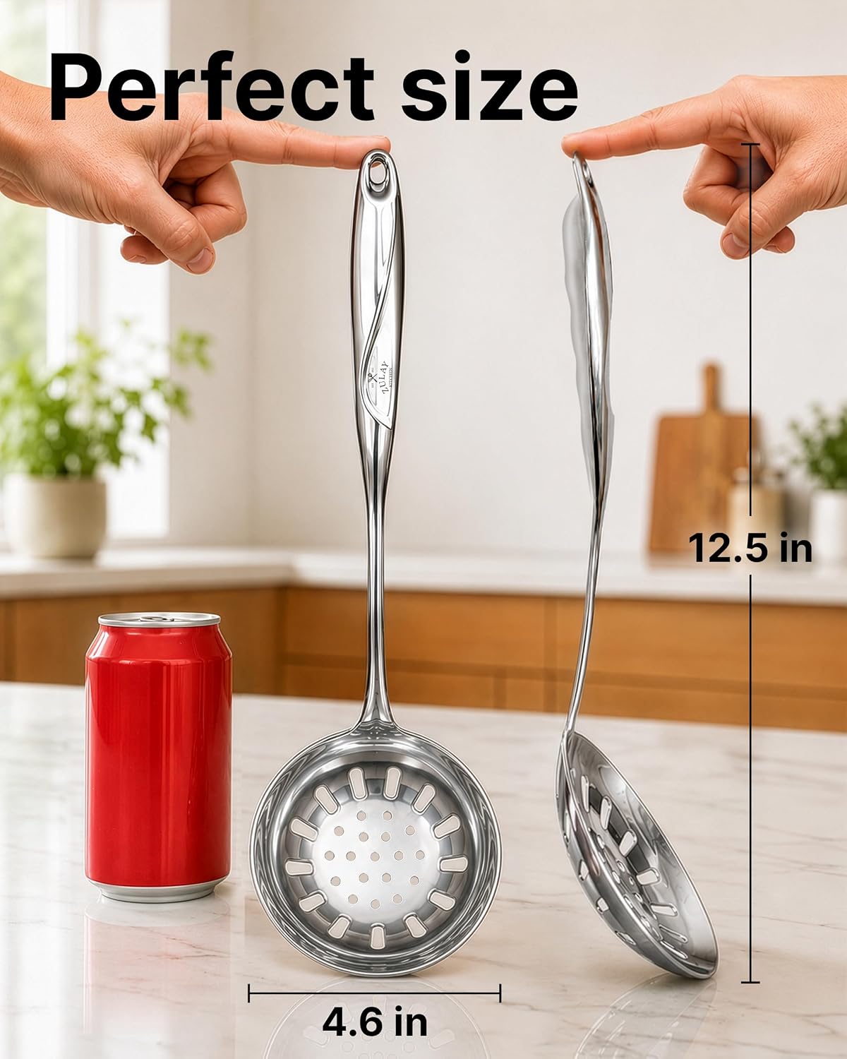 Stainless Steel Skimmer Strainer Ladle