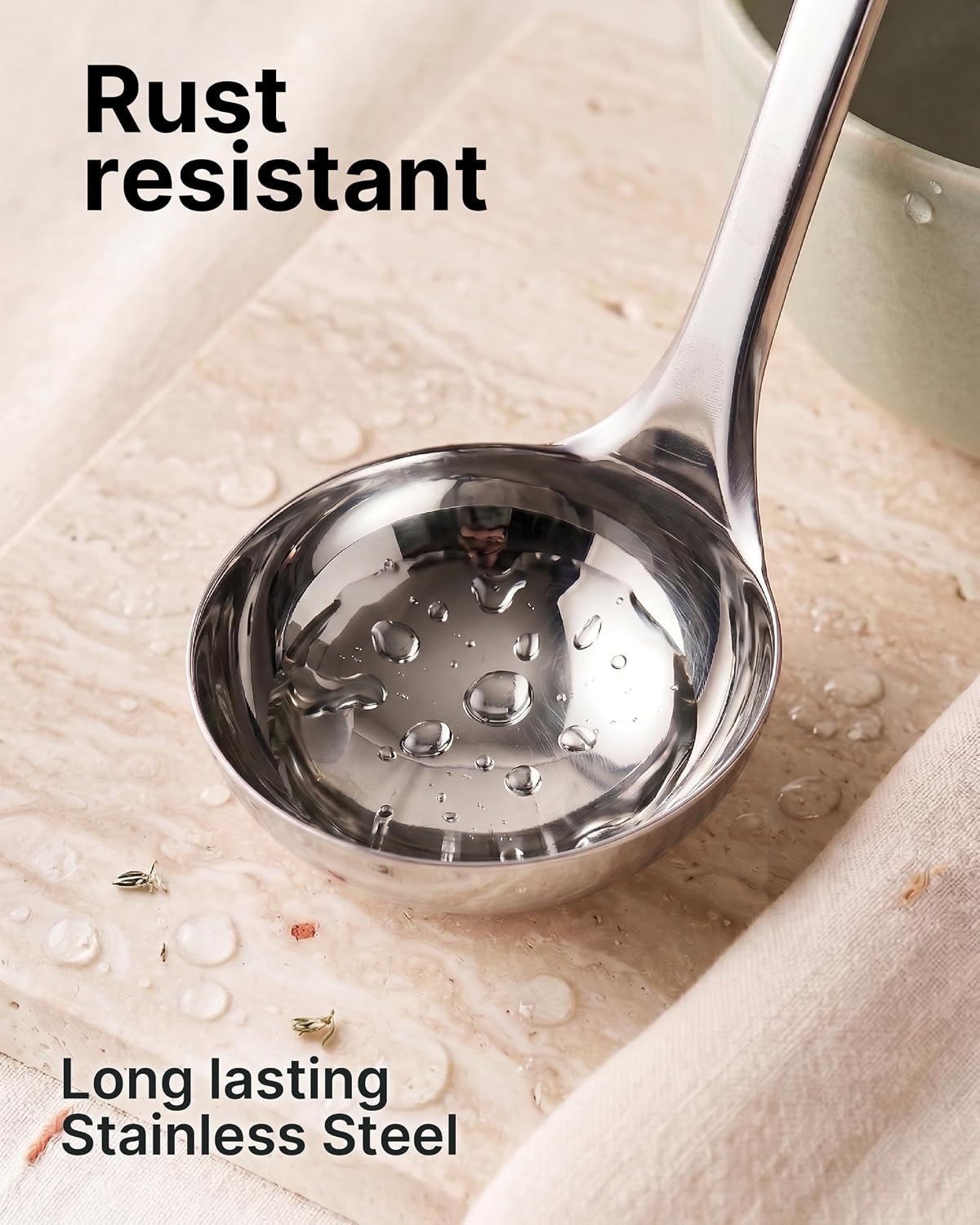 Stainless Steel Skimmer Strainer Ladle
