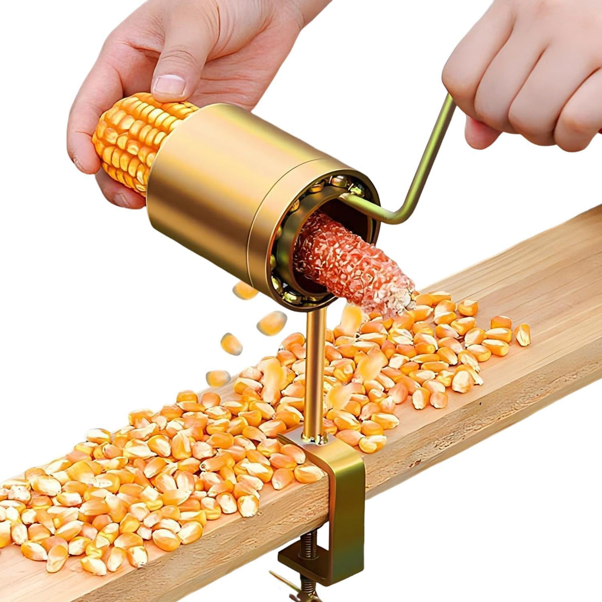 Manual Hand Crank Corn Thresher Sheller