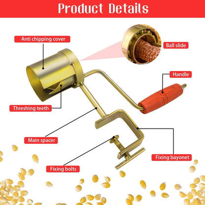 Manual Hand Crank Corn Thresher Sheller