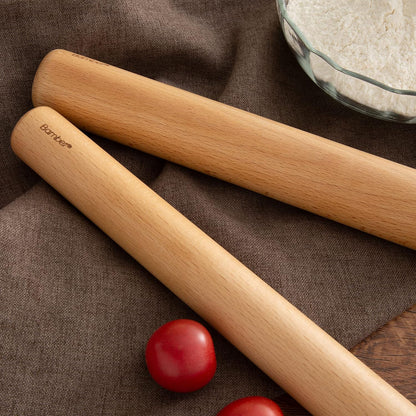 Mini Wood Rolling Pin for Baking Small Wooden Rolling Dowel Stick Dough Roller for Kids, 11'' by 1.2''