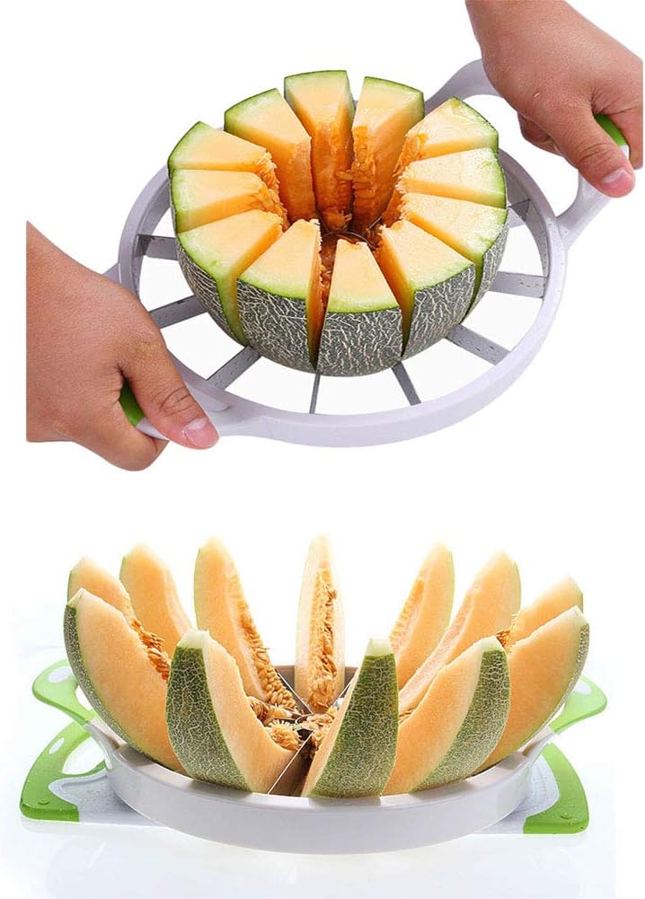Melon Slicer Multifunctional Handheld Round Divider Watermelon Cutter Fruits Cutting Slicing Kitchen Tools