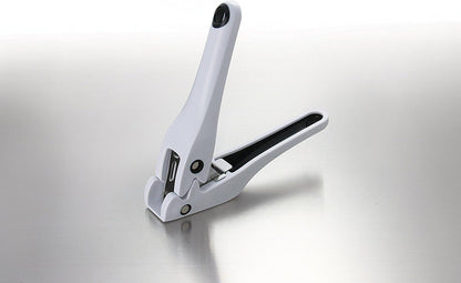Garlic Press | Easy Clean Mincer Crusher with Removable Stainless Steel Press Plate | Efficient No Peel Garlic Press | Patented Easy Squeeze Mechanism | Color Green