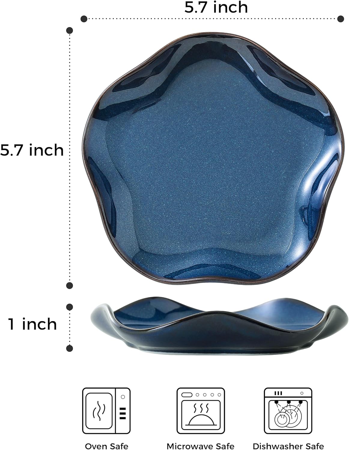 Spoon Rest for Stove Top, Ceramic Spoon Holder for Counter, Modern Farmhouse Decor Accessories for Spatula, Spoons or Tongs