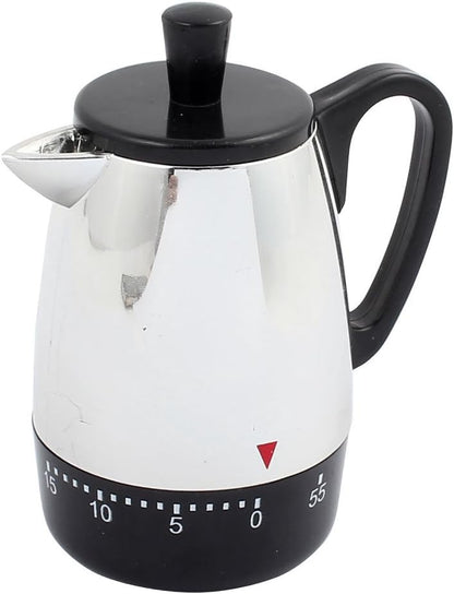 4x3.4x2.2 60 Mins Mechanical Kitchen Time Meter Coffee Pot Design