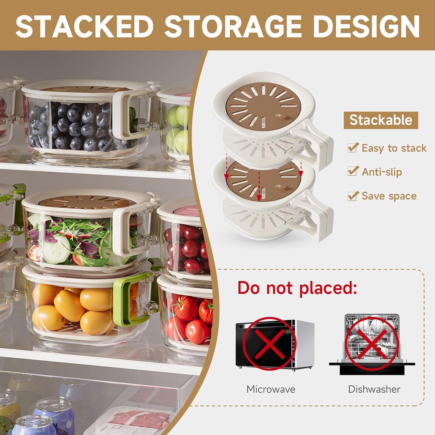 Stackable snake container