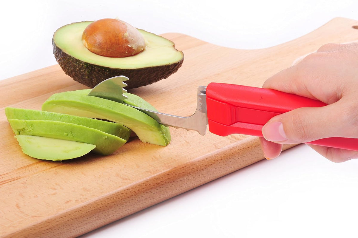 Avocado Tool, 6-in-1 Opener Knife, Cutter, Pitter, Scooper, Slicer