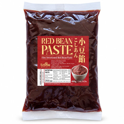 Red Bean Paste - Fine Sweetened Adzuki Bean Paste for Desserts, Buns, Pastry Filling, Mochi - For Chinese, Japanese & Korean Foods - No Additives or Preservatives
