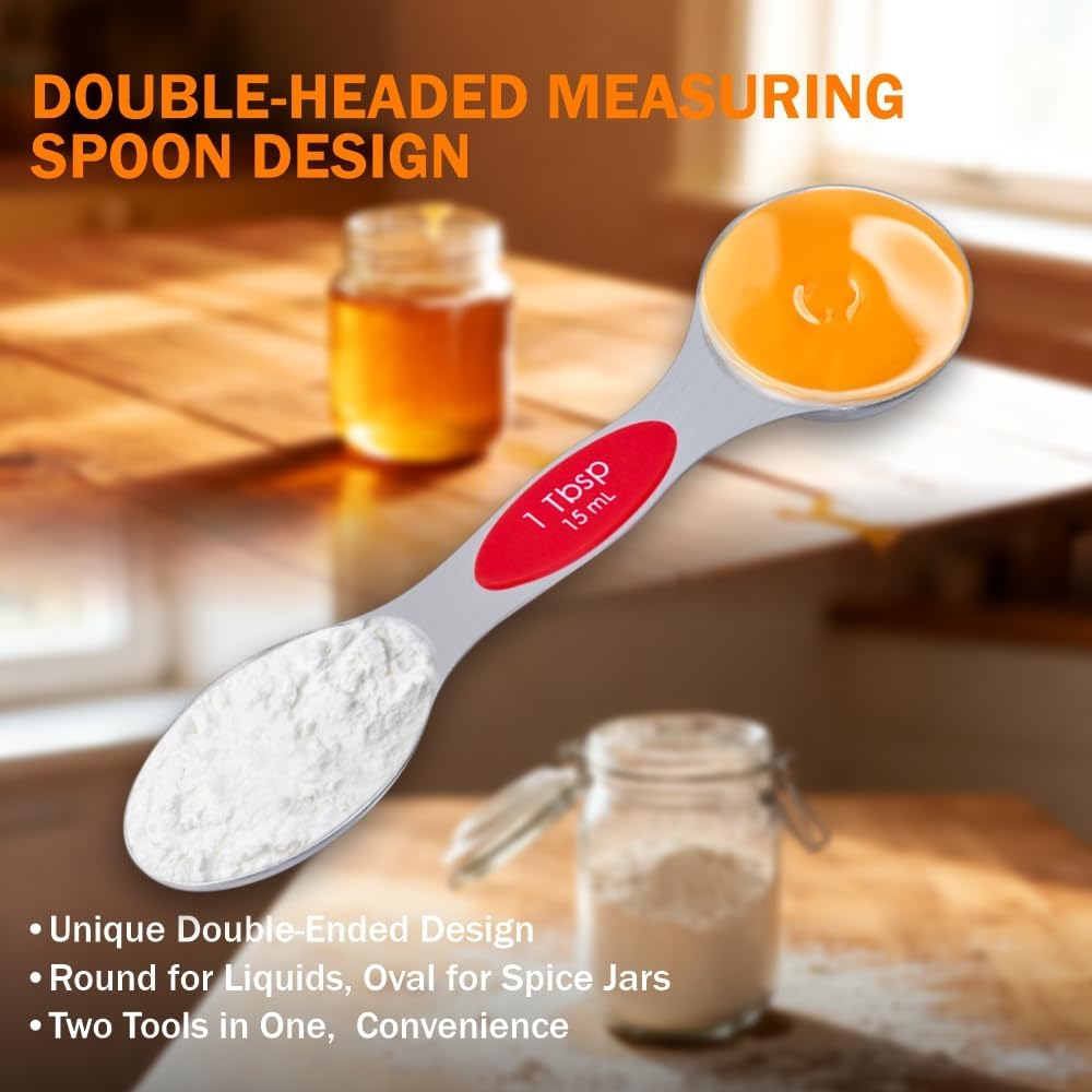 XSNBRD 13-Piece Magnetic Measuring Cups & Spoons Set