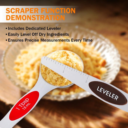 XSNBRD 13-Piece Magnetic Measuring Cups & Spoons Set