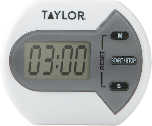 Digital Timer Counts Up and Down for School, Learning, Projects, and Kitchen Tasks