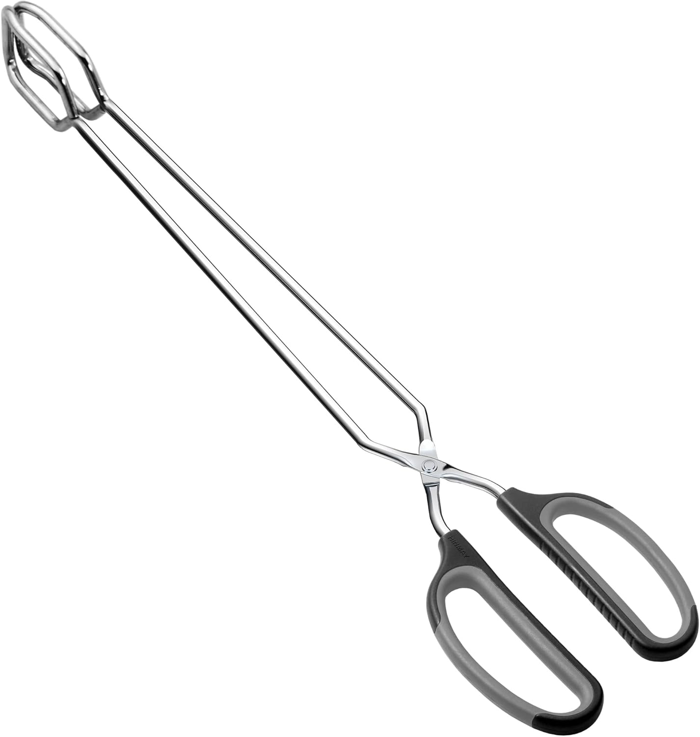 Stainless Steel Scissor Tongs Cooking Tongs Set, Set of 3 (Black Handle, 10" 12" 16") | Black Handle