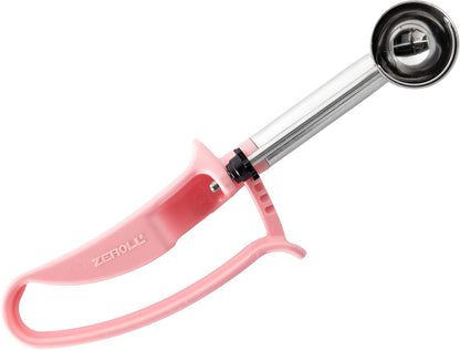 Universal Extended Length EZ Disher Food Portion Control Scoop Designed for Right or Left Hand Use Dishwasher Safe, 1 7/16-Inch, Pink