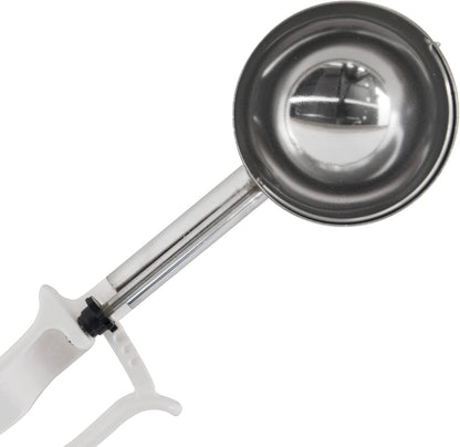 Universal Extended Length EZ Disher Food Portion Control Scoop Designed for Right or Left Hand Use Dishwasher Safe, 1 7/16-Inch, Pink