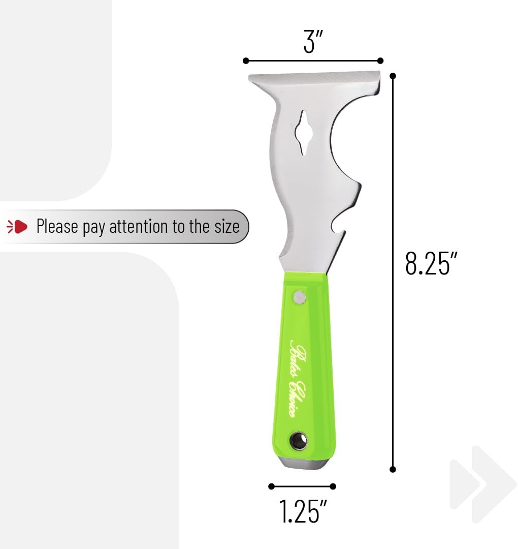 Bates- Paint Scraper, 10 in 1 Painters Tool, Scraper for Wood
