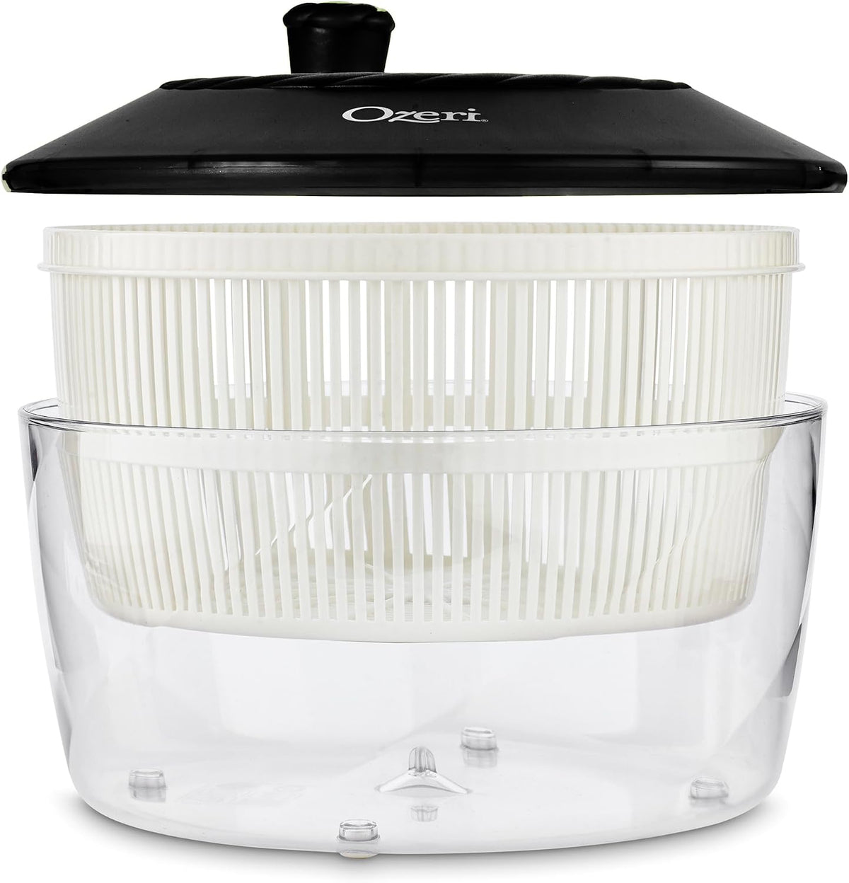 Fresca Italian‑Made Salad Spinner & Serving Bowl, BPA‑Free