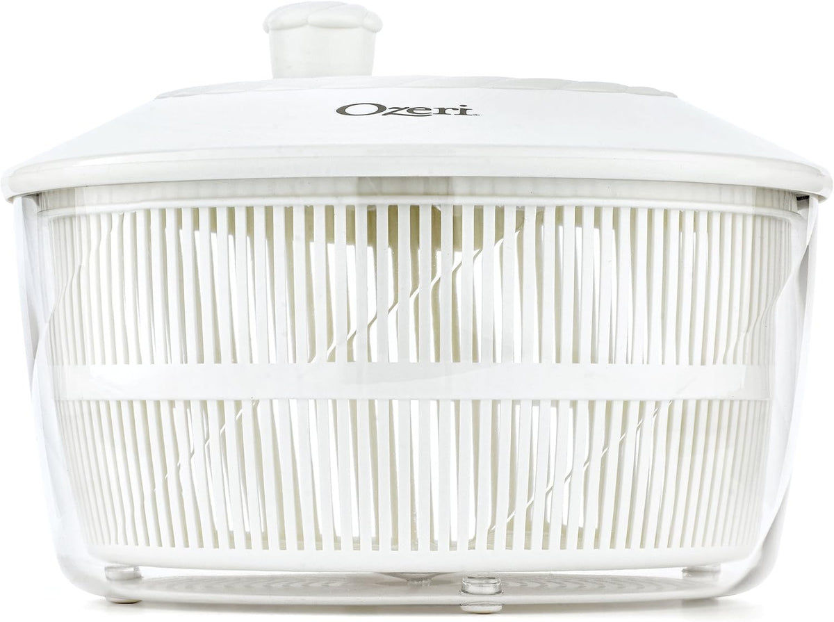 Fresca Italian‑Made Salad Spinner & Serving Bowl, BPA‑Free