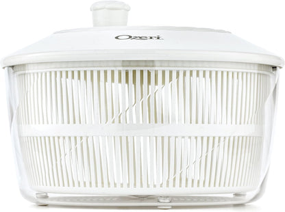 Fresca Italian‑Made Salad Spinner & Serving Bowl, BPA‑Free