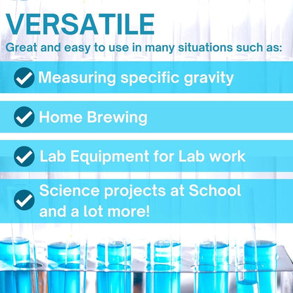 4oz (110 mL) Graduated Cylinder - Heat Resistant & Chemical Resistant, Multipurpose Measuring Cylinder, Measurements in Milliliters (mL) and Fluid Ounces (Fl Oz) (1 Pack)