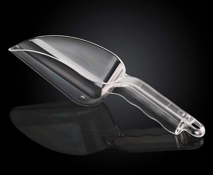 Commercial Grade Polycarbonate Plastic Utility Ice Scoop, Clear, 12 oz