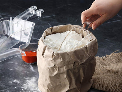 Commercial Grade Polycarbonate Plastic Utility Ice Scoop, Clear, 12 oz