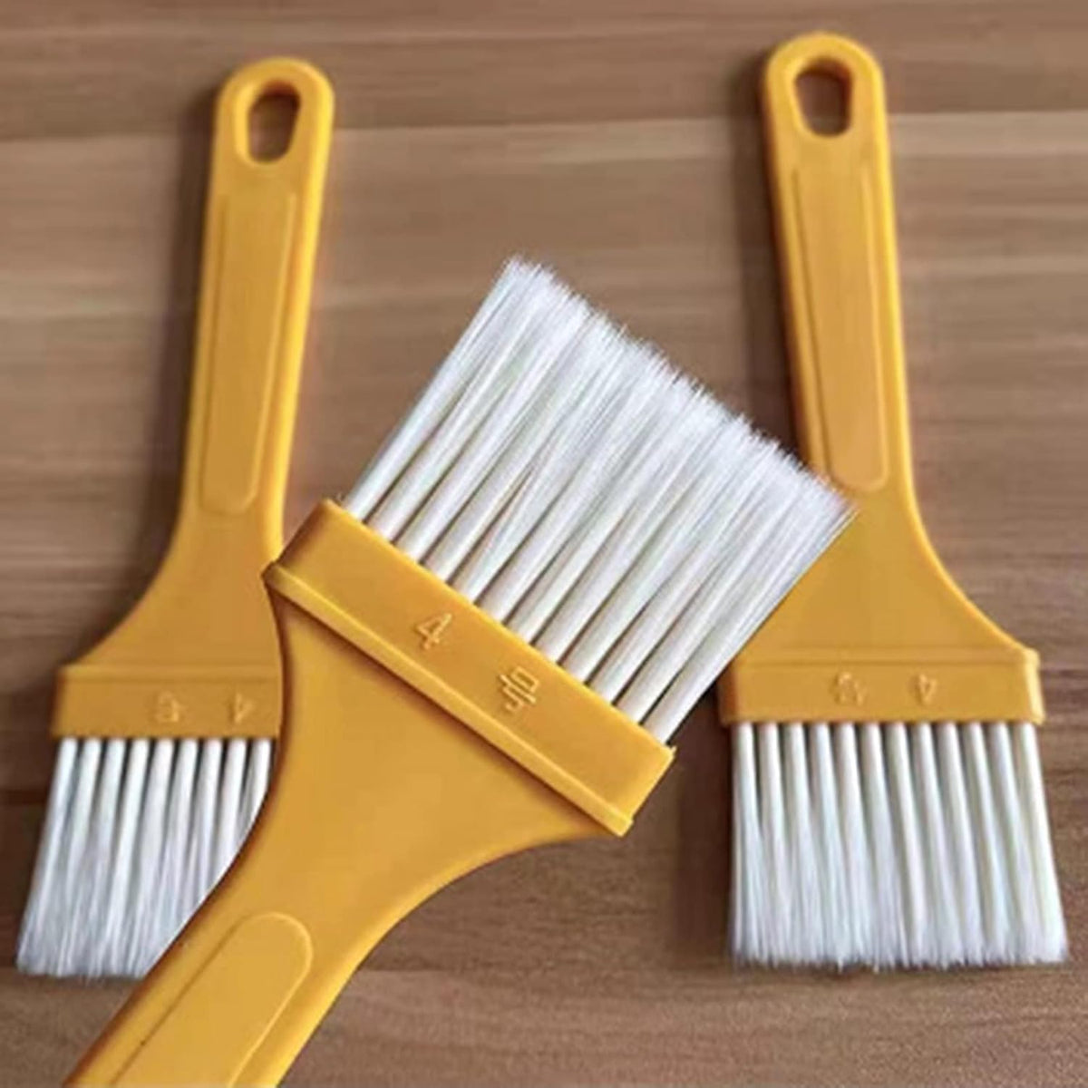 1 Pc Plastic Basting Pastry Brush Spread Oil Butter Sauce Marinades for BBQ Grill Baking Kitchen Cooking, Baste Pastries Cakes Meat Sausages Desserts, Outdoor Cooking Tools, Dishwasher Safe (A)