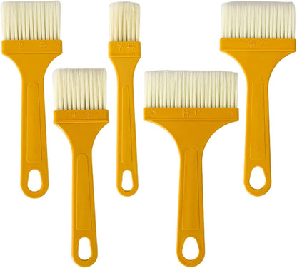 1 Pc Plastic Basting Pastry Brush Spread Oil Butter Sauce Marinades for BBQ Grill Baking Kitchen Cooking, Baste Pastries Cakes Meat Sausages Desserts, Outdoor Cooking Tools, Dishwasher Safe (A)