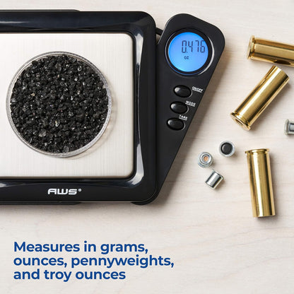 Blade Series Digital Pocket Gram Scale 1000g x 0.1g | Precision Mini Scale 0.1g Accuracy, Pocket Scale for Kitchen, Gold, Gems & Coin Scale, Smart Digital & Compact Scale