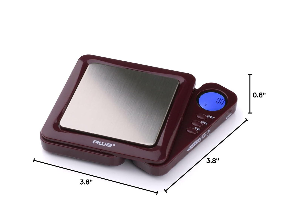 Blade Series Digital Pocket Gram Scale 1000g x 0.1g | Precision Mini Scale 0.1g Accuracy, Pocket Scale for Kitchen, Gold, Gems & Coin Scale, Smart Digital & Compact Scale