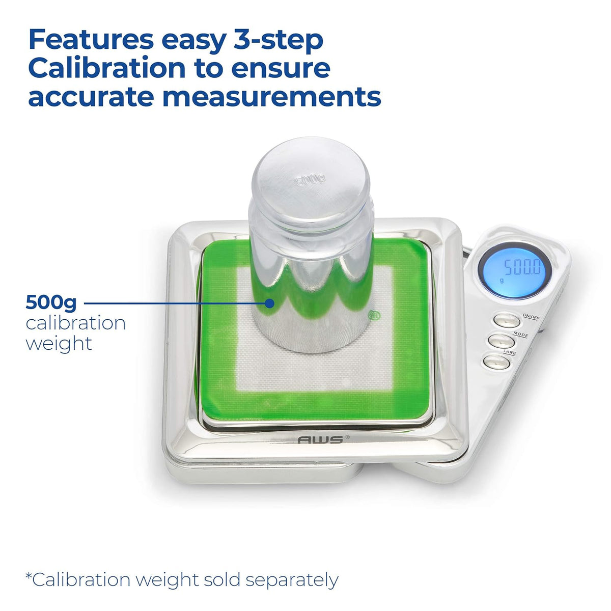 Blade Series Digital Pocket Gram Scale 1000g x 0.1g | Precision Mini Scale 0.1g Accuracy, Pocket Scale for Kitchen, Gold, Gems & Coin Scale, Smart Digital & Compact Scale