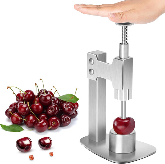 Multitools Stainless Steel Pitter, Olive Pitter Tool Portable Fruit Corer Remover for Cherries, Red Dates, Hawthorn, Grape, Jujube, Easy to Use