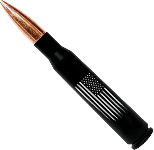 50.Cal American Flag Bottle Opener – American Flag Replica 50 BMG Opener - Patriotic Gift - Flag Bottle Opener