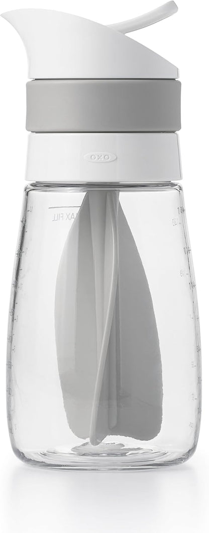 Good Grips Twist & Pour Salad Dressing Mixer, Gray