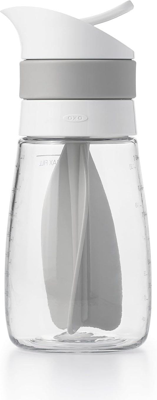 Good Grips Twist & Pour Salad Dressing Mixer, Gray