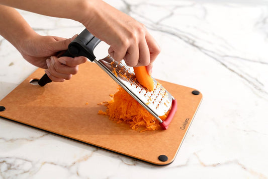 Surface Glide Technology Stainless Steel Folding Handle Grater, Coarse