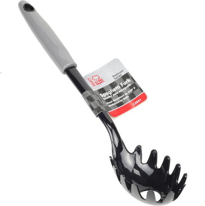 Select Nylon Cooking and Serving Spaghetti or Pasta Fork, 12.5 Inch, Red