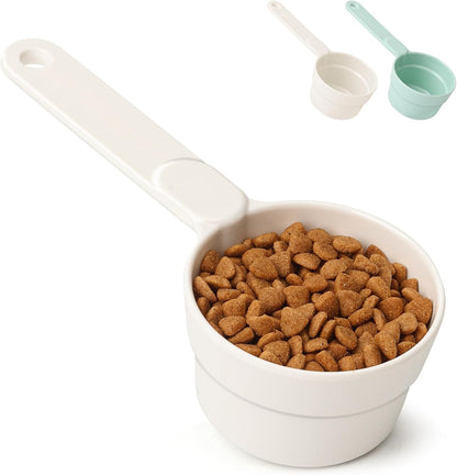 ComSaf Dog Food Scoop 1/2 Cup, Pet Food Measuring Cup for Dogs and Cats